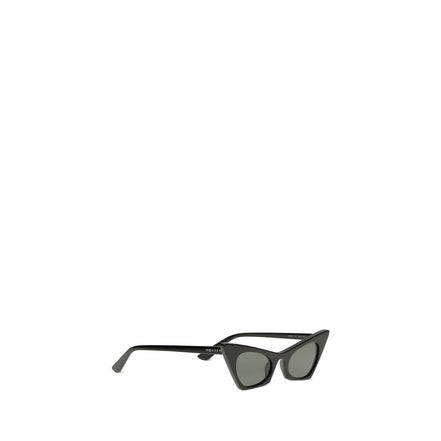 Ochelari de soare negri Alexander McQueen