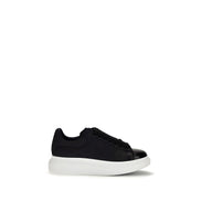Sneakers chunky Alexander McQueen albaștri din piele