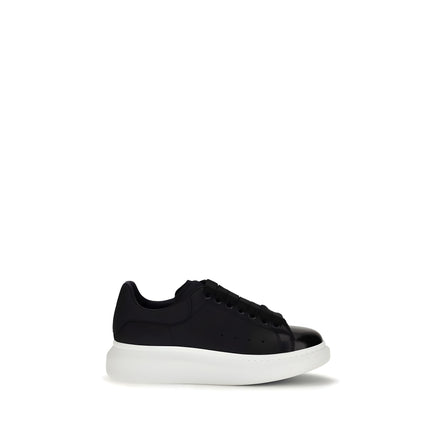 Sneakers chunky Alexander McQueen albaștri din piele