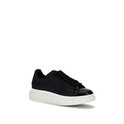 Sneakers chunky Alexander McQueen albaștri din piele