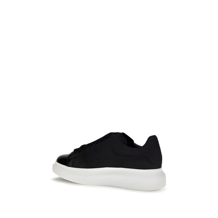 Sneakers chunky Alexander McQueen albaștri din piele