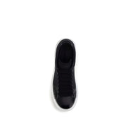 Sneakers chunky Alexander McQueen albaștri din piele
