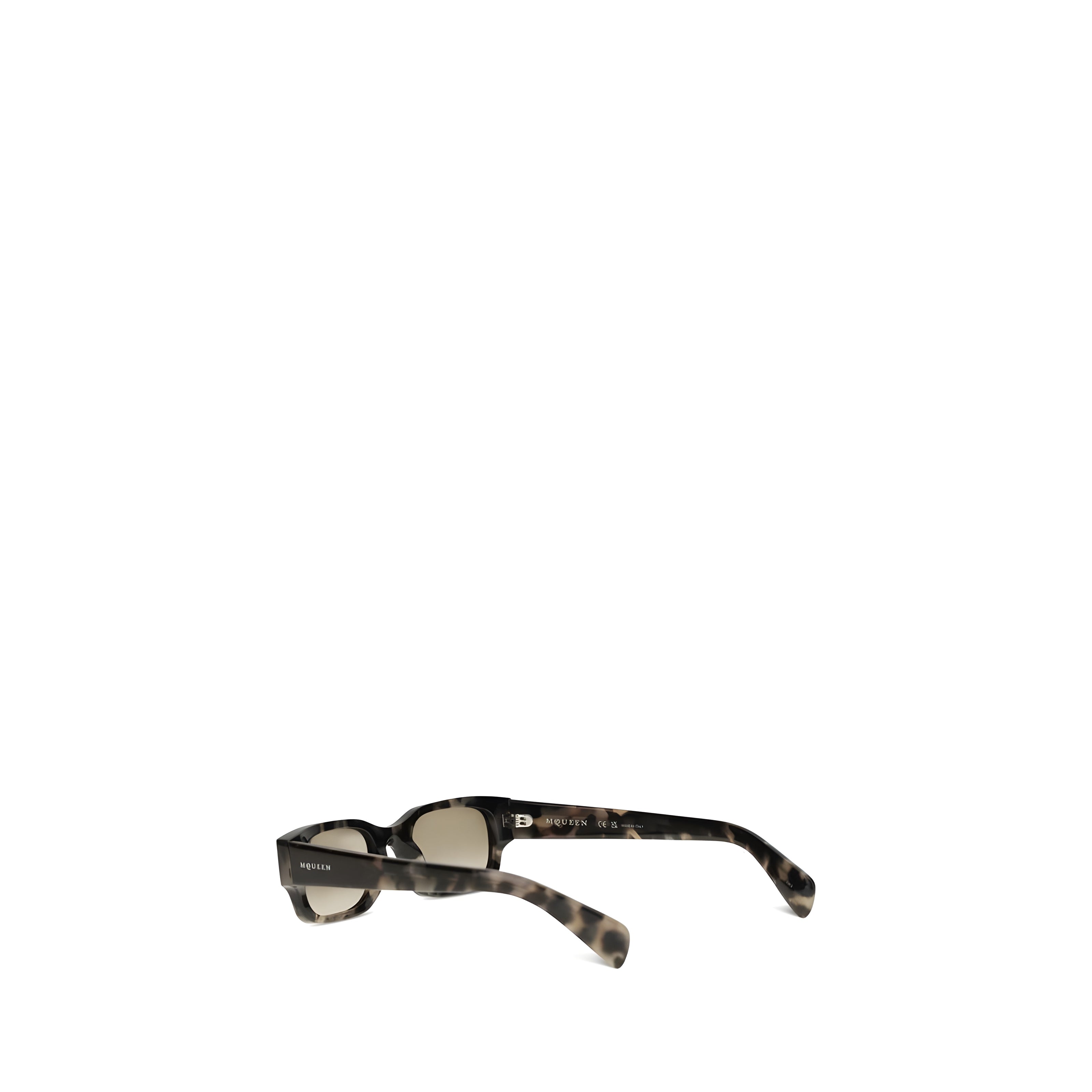 Ochelari de soare maro Alexander McQueen