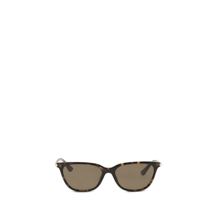 Ochelari de soare maro Alexander McQueen