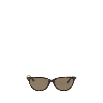 Ochelari de soare maro Alexander McQueen