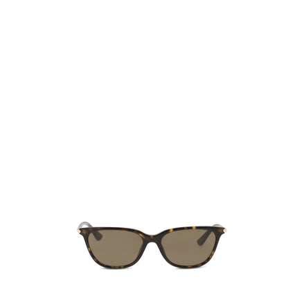 Ochelari de soare maro Alexander McQueen