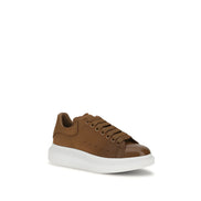 Sneakers chunky Alexander McQueen maro din piele