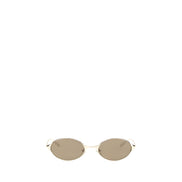 Alexander McQueen Gold Sunglasses