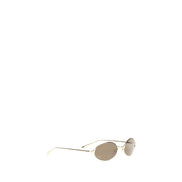 Alexander McQueen Gold Sunglasses
