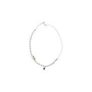 Alexander McQueen White Brass Necklace