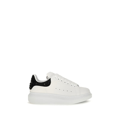 Alexander McQueen White Calf Leather Chunky Sneakers