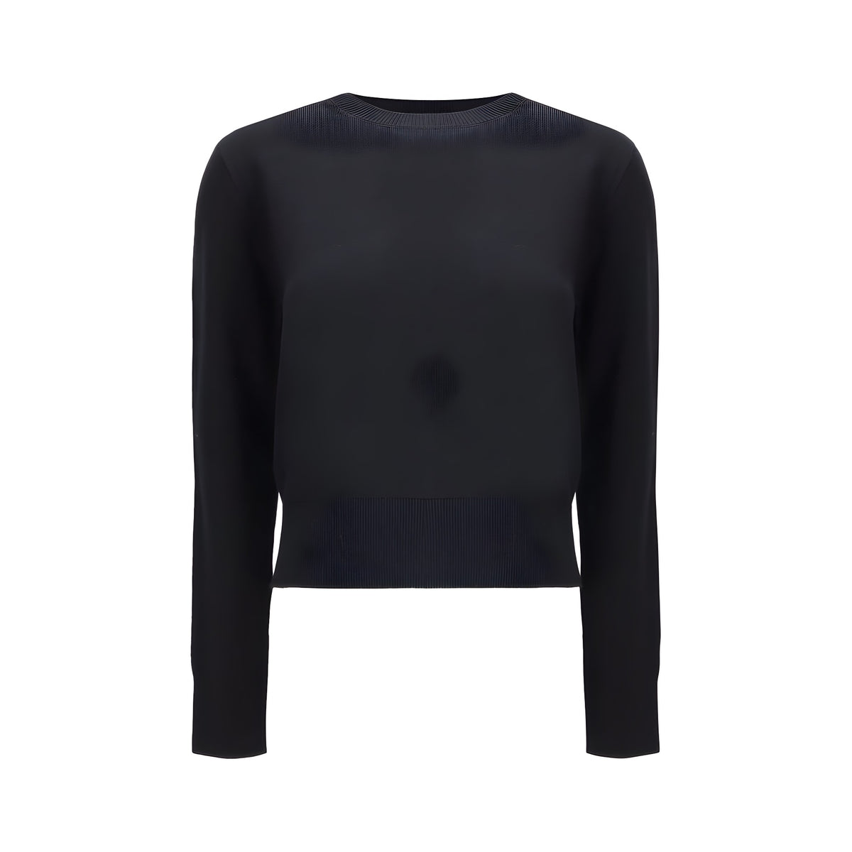 Ami Paris Black Wool Sweatshirt