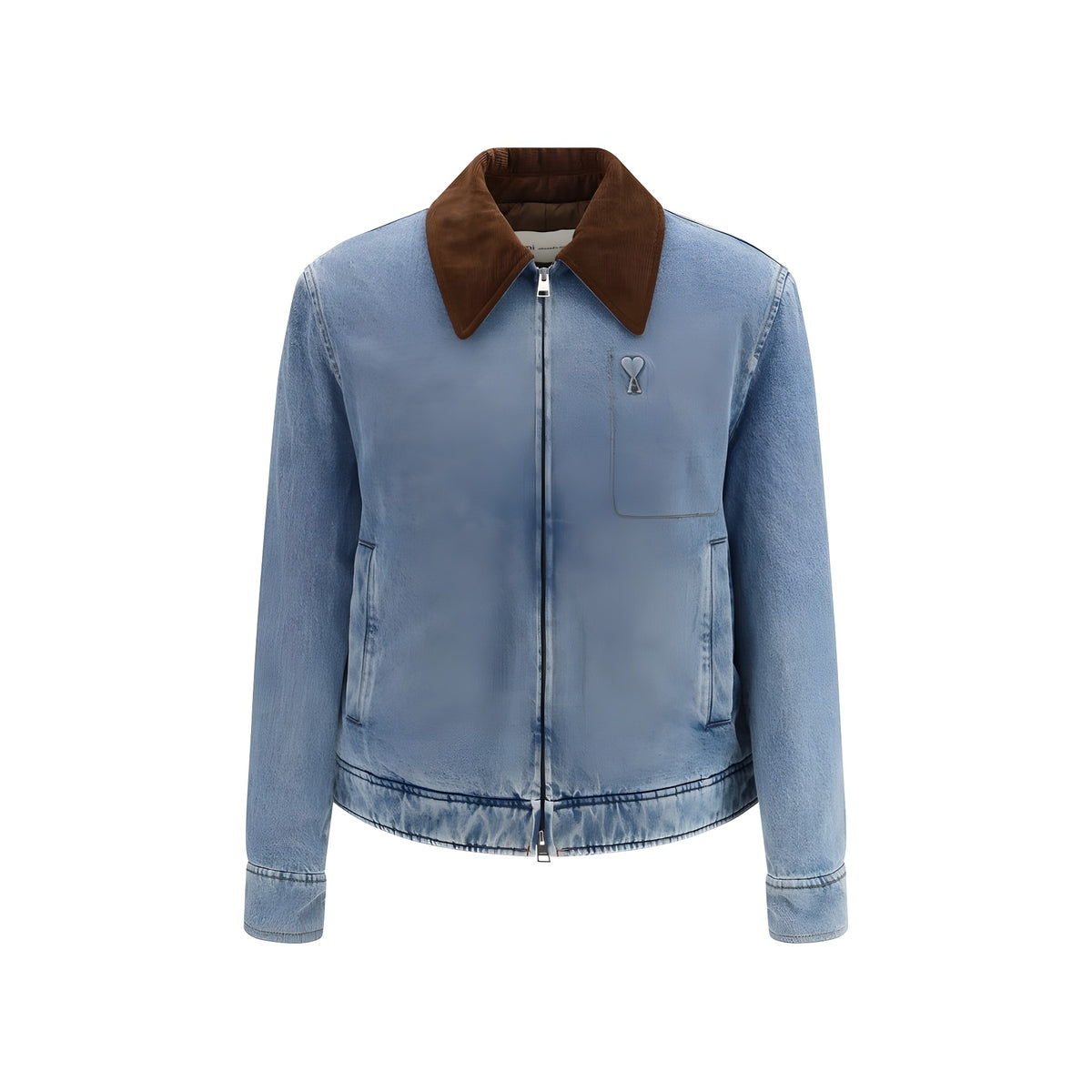 Ami Paris Geacă Albastră din Denim