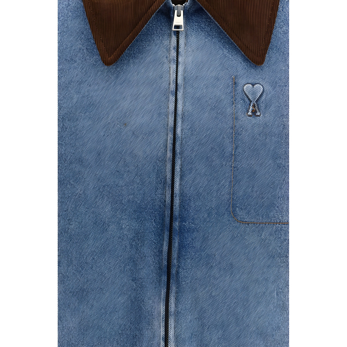 Ami Paris Geacă Albastră din Denim