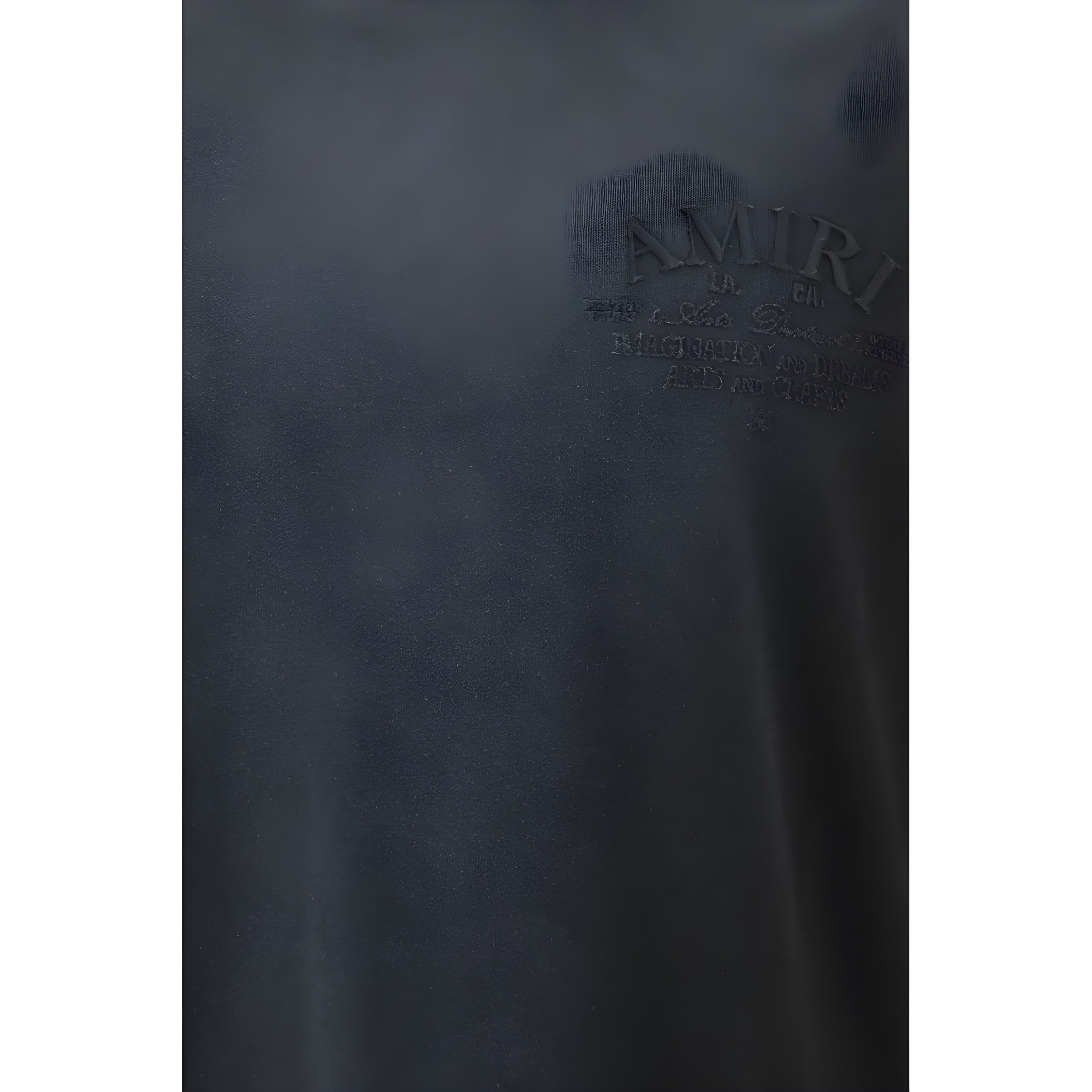 Amiri Black Cotton T-Shirt