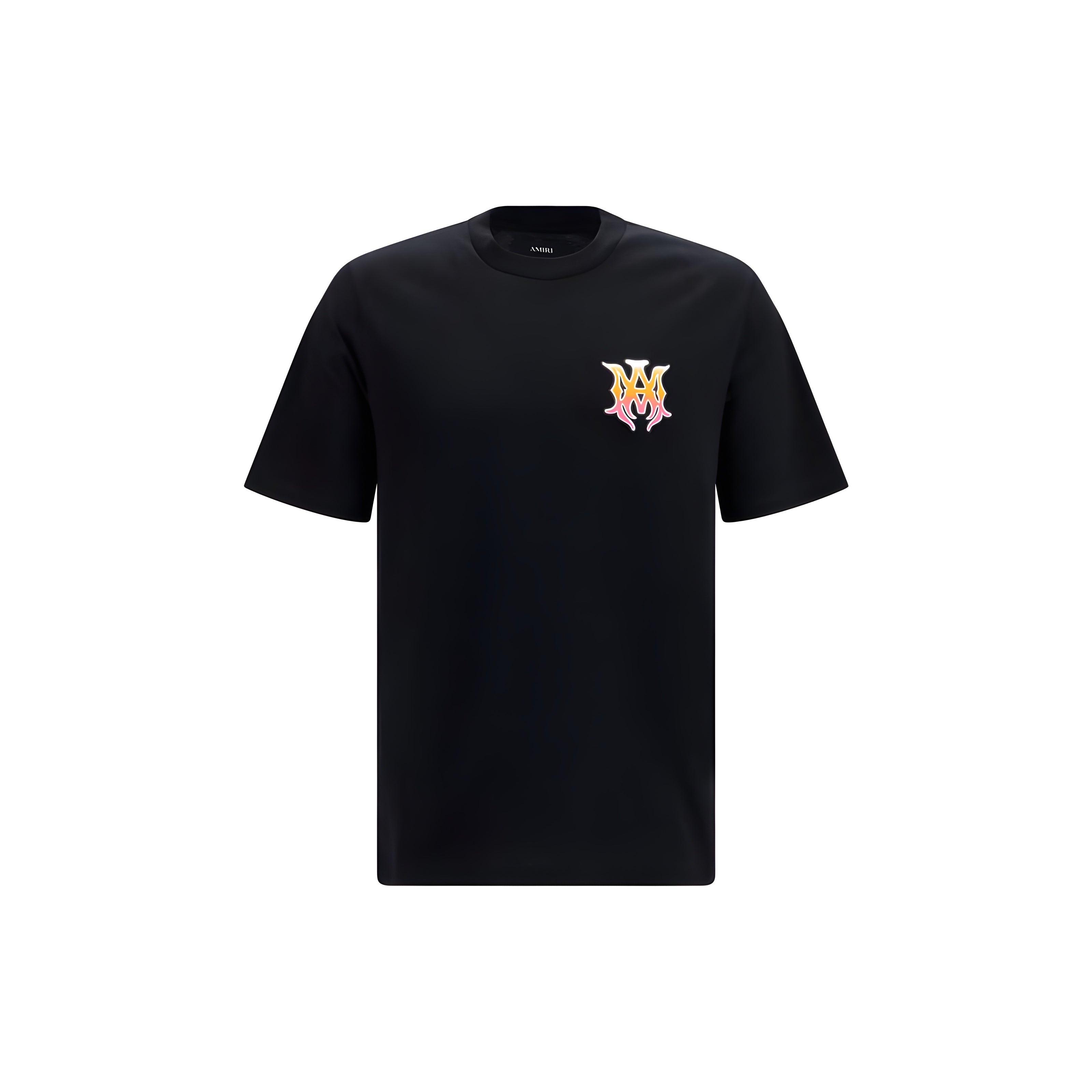 Tricou Amiri negru din bumbac