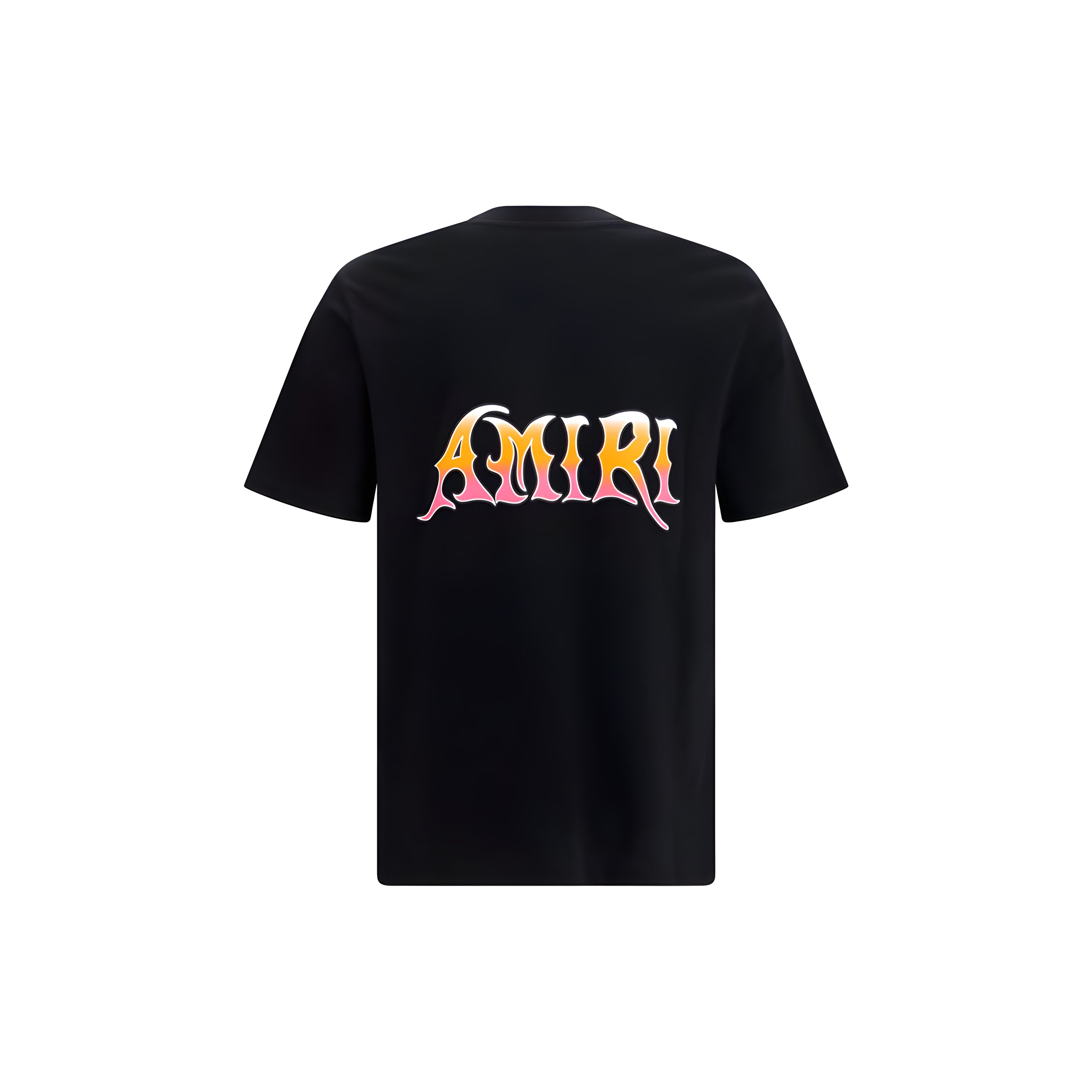 Tricou Amiri negru din bumbac