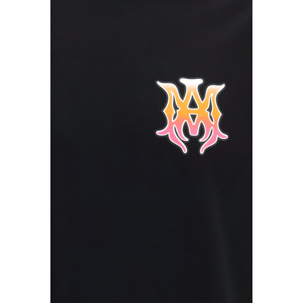 Tricou Amiri negru din bumbac