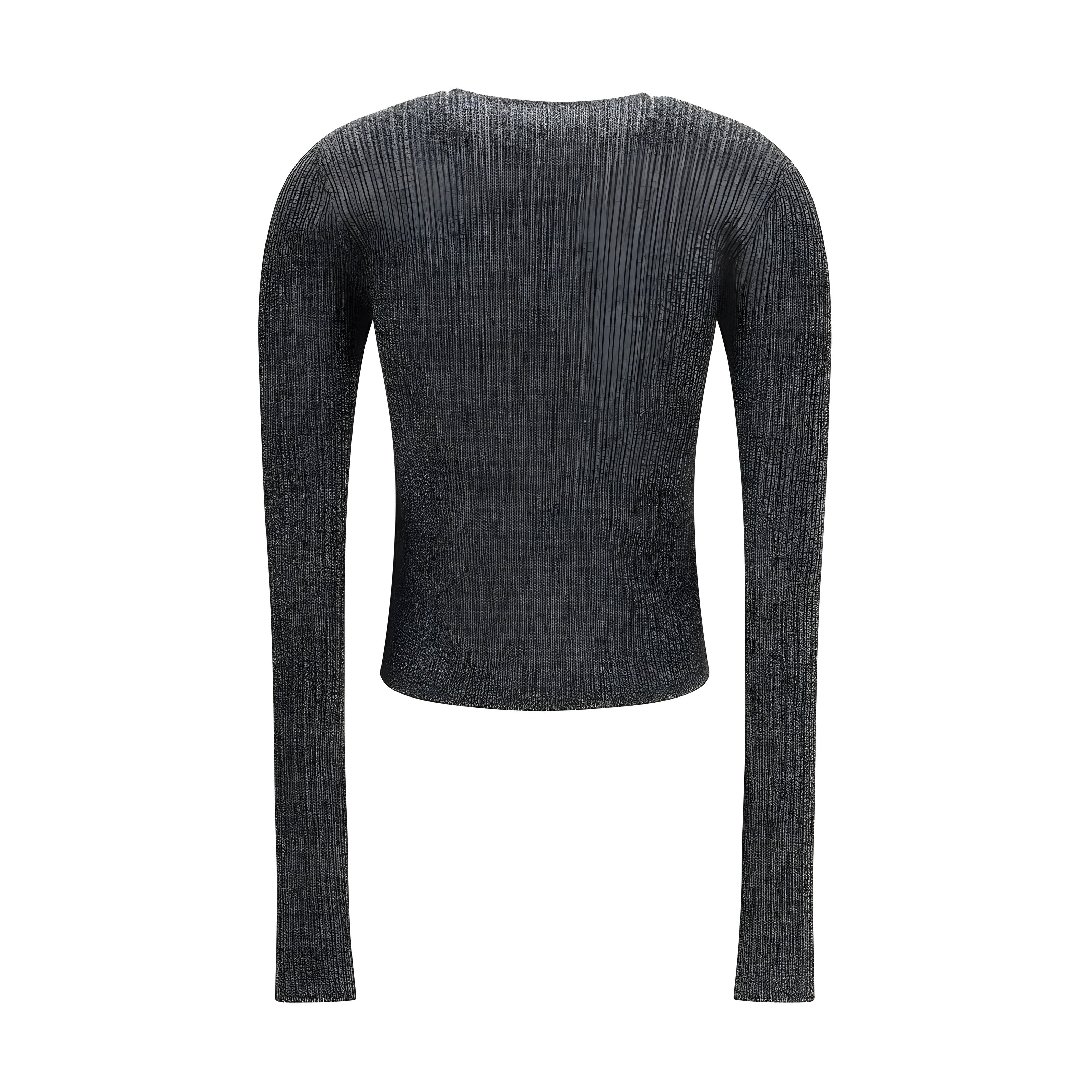 Amiri Black Viscose Cardigan