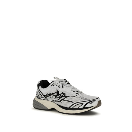 Amiri White Leather Athletic Sneakers
