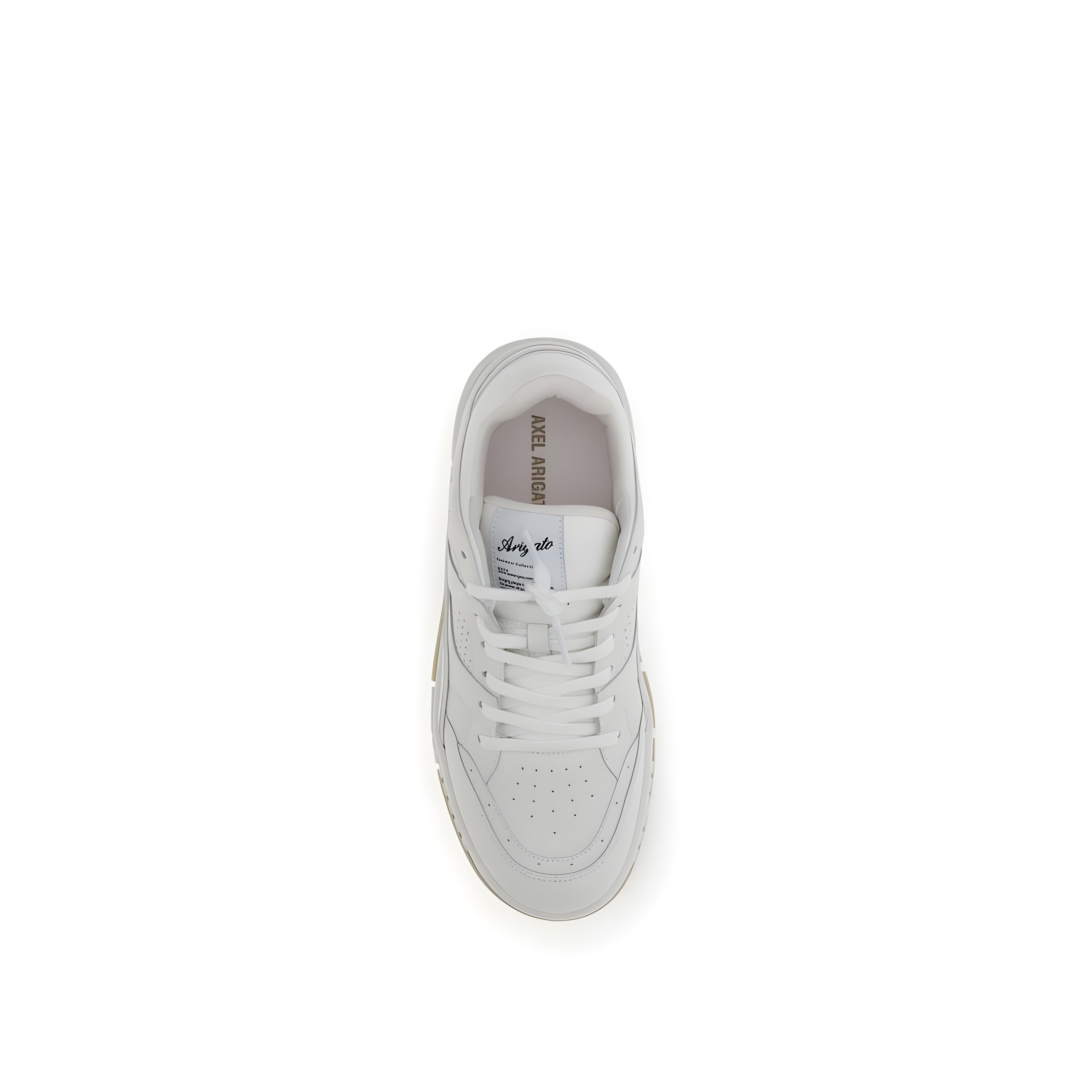 Axel Arigato White Leather Low Top Sneakers