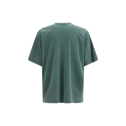 Tricou Balenciaga din bumbac bicolor