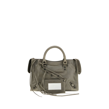 Geantă Balenciaga bicoloră din piele de miel