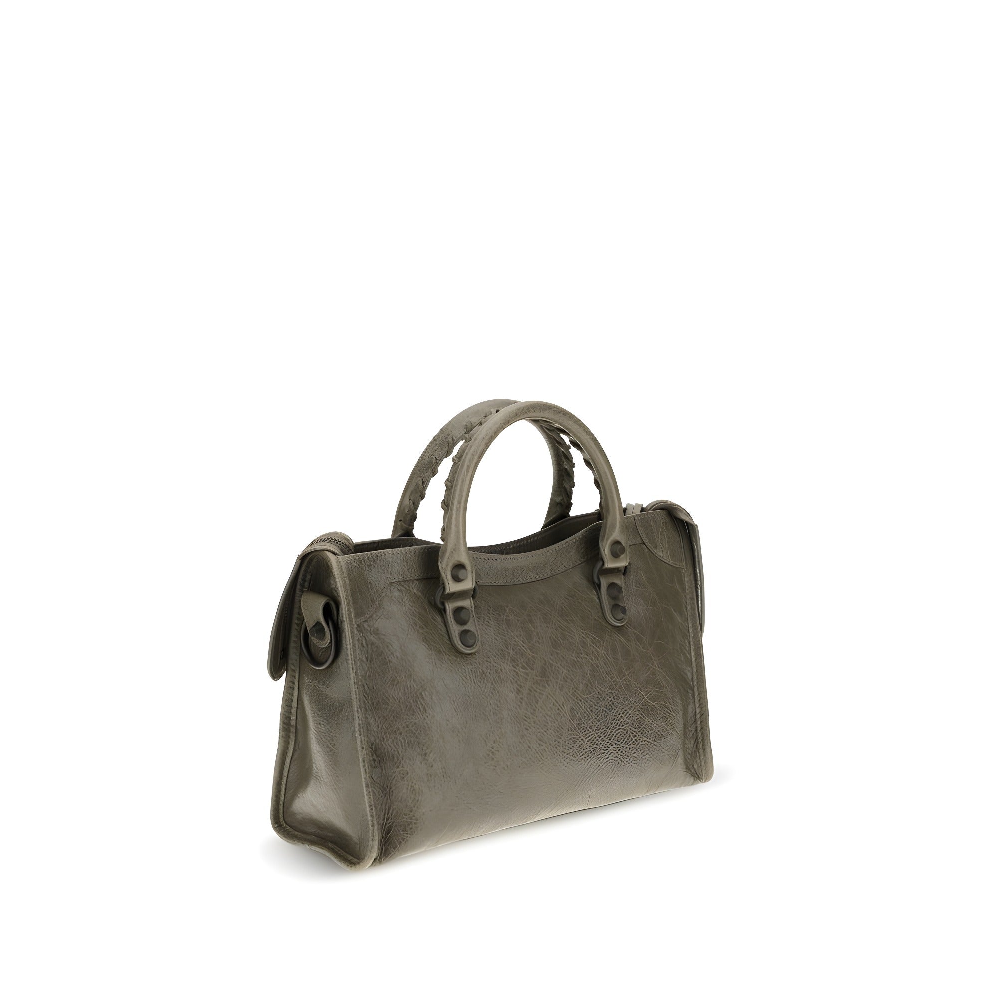 Geantă Balenciaga bicoloră din piele de miel