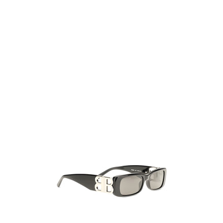 Ochelari de soare Balenciaga negri din acetat