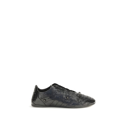 Balenciaga, adidași sport din piele de vițel neagră