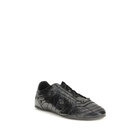 Balenciaga, adidași sport din piele de vițel neagră