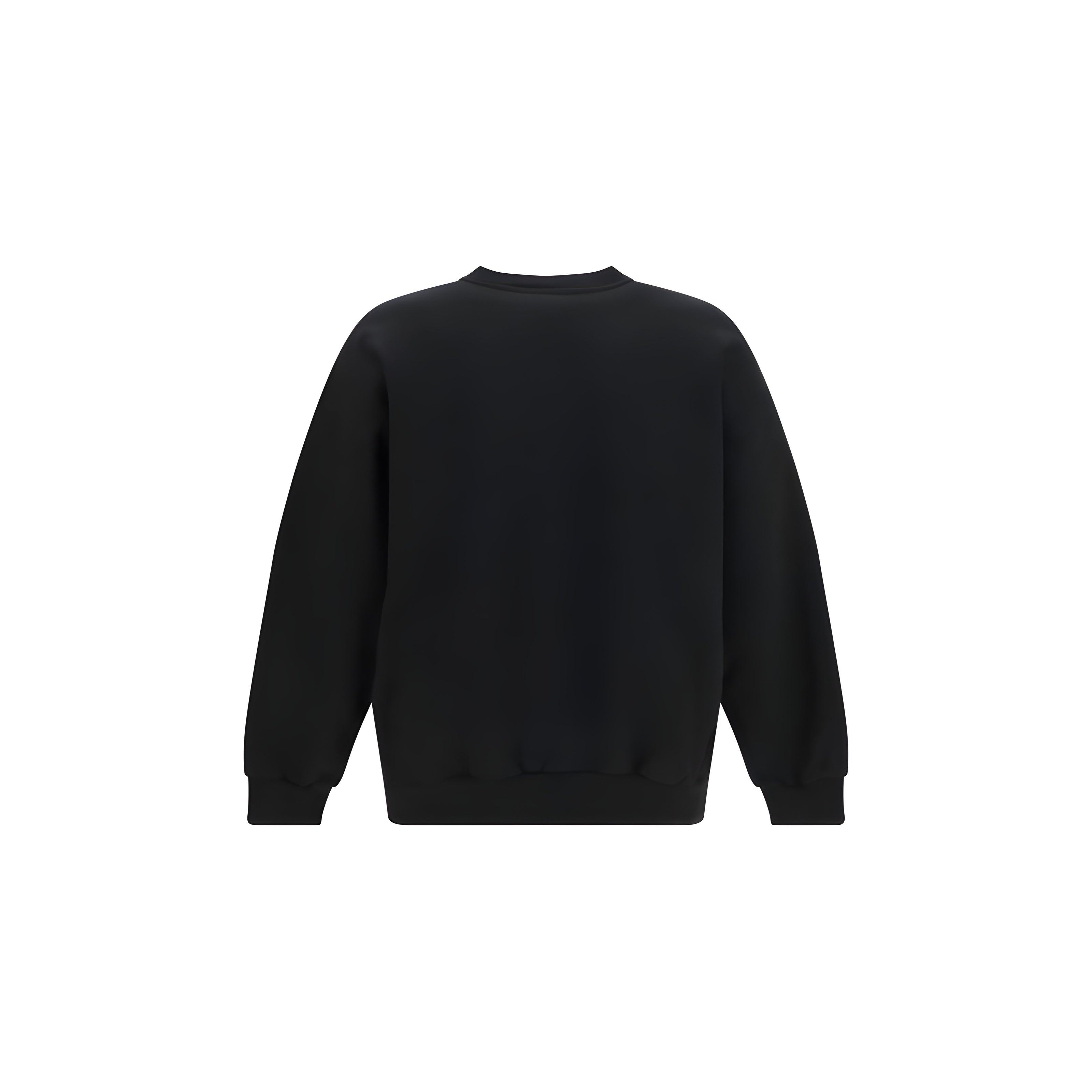 Balenciaga Black Cotton Sweatshirt