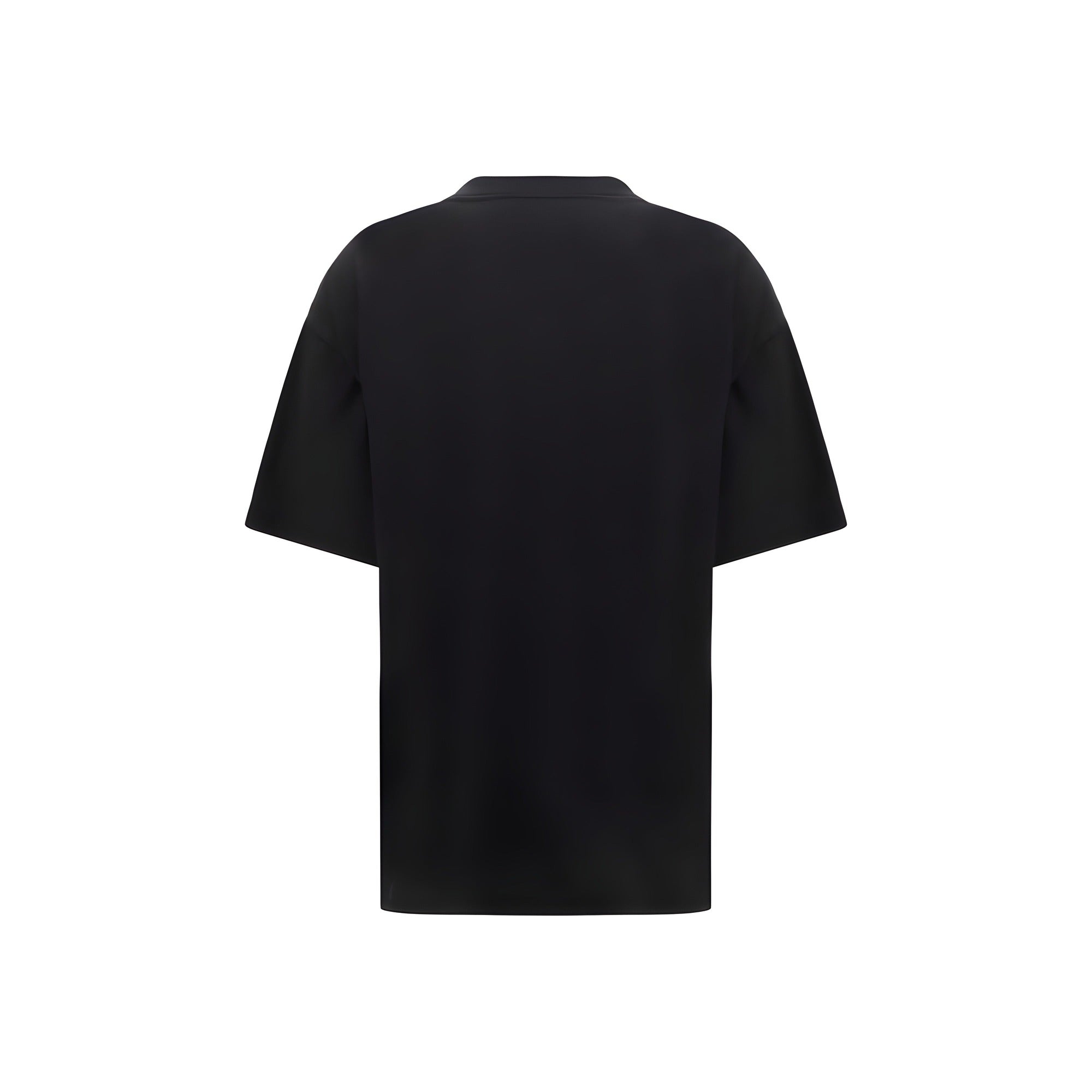 Balenciaga Black Cotton T-Shirt