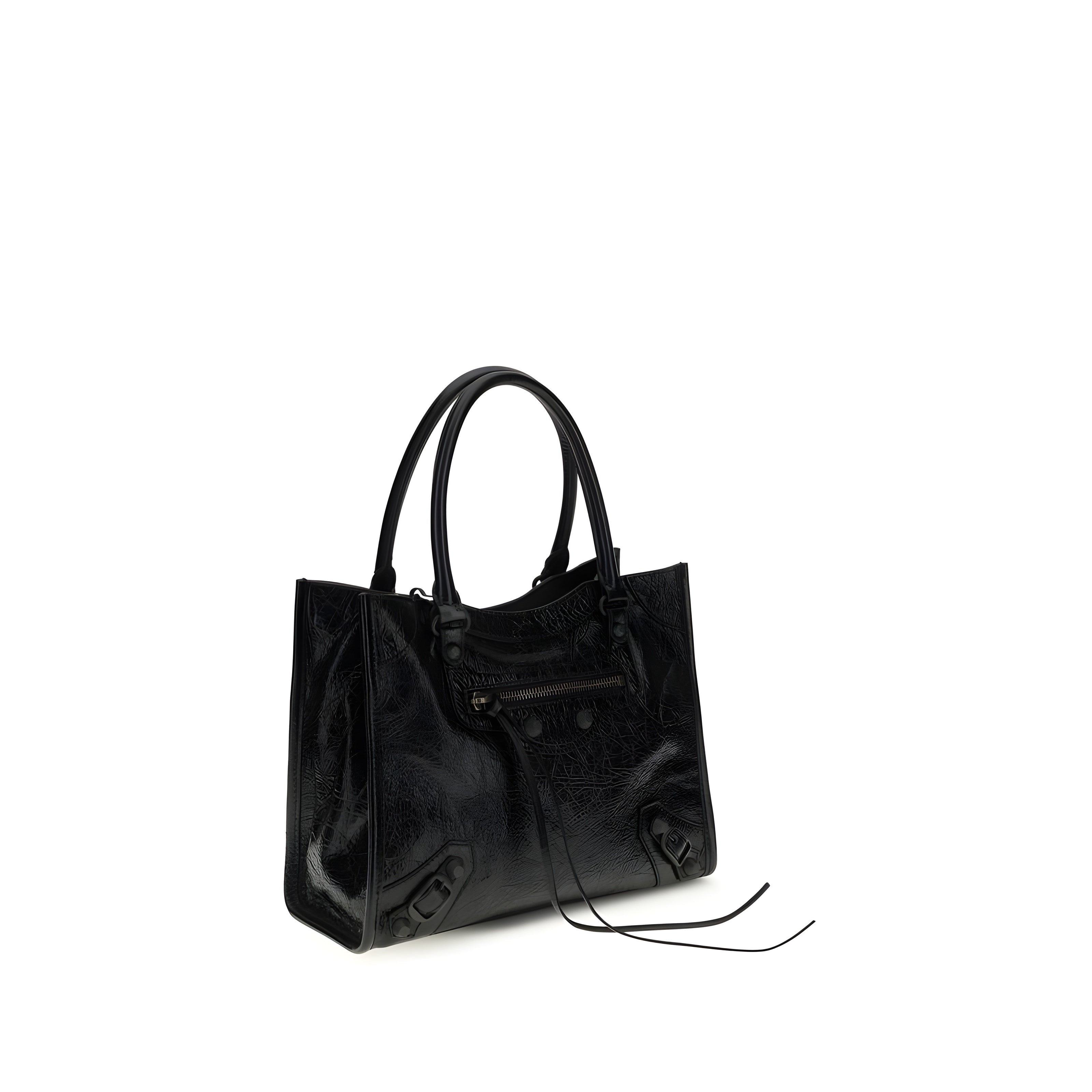 Geantă de umăr Balenciaga din piele neagră