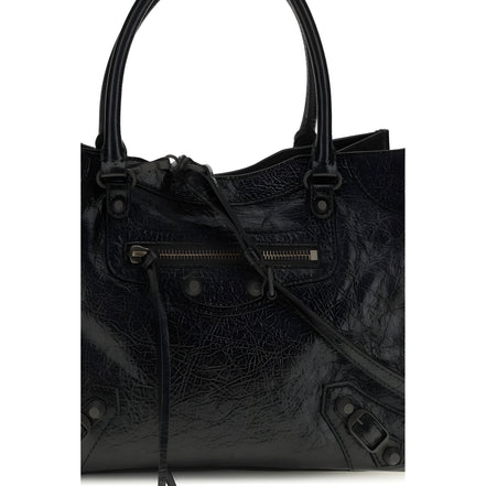 Geantă de umăr Balenciaga din piele neagră
