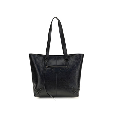 Geantă de umăr Balenciaga neagră din piele