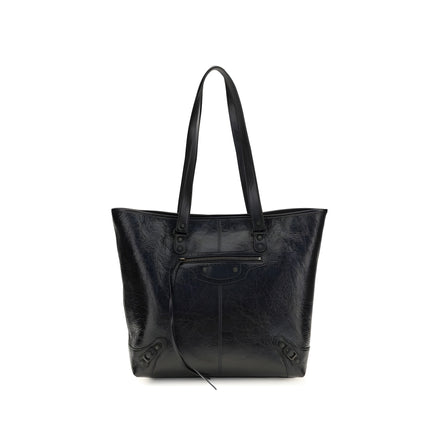 Geantă de umăr Balenciaga neagră din piele