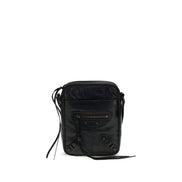 Balenciaga Black Leather Shoulder Bag