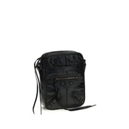 Balenciaga Black Leather Shoulder Bag