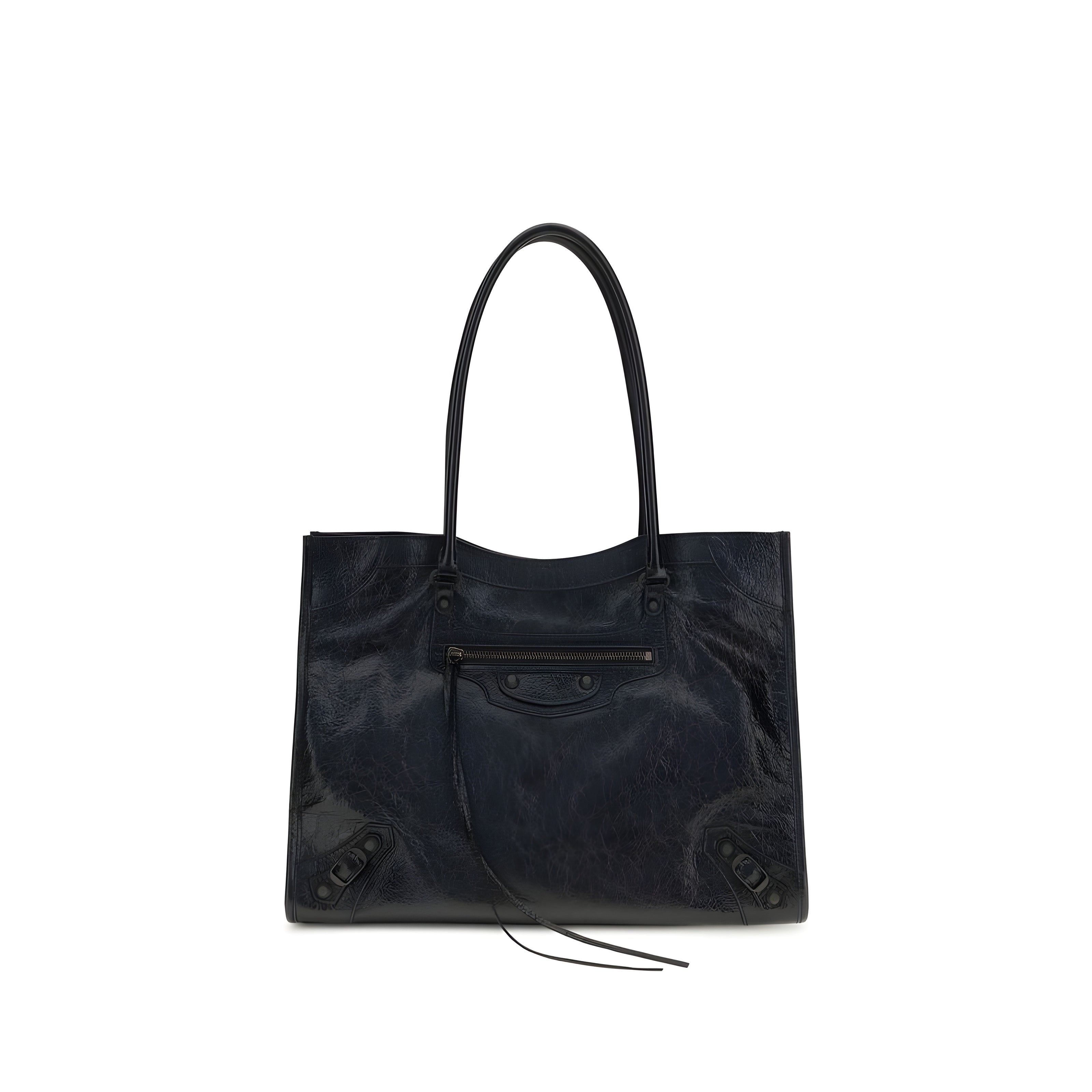 Geantă de umăr Balenciaga din piele neagră
