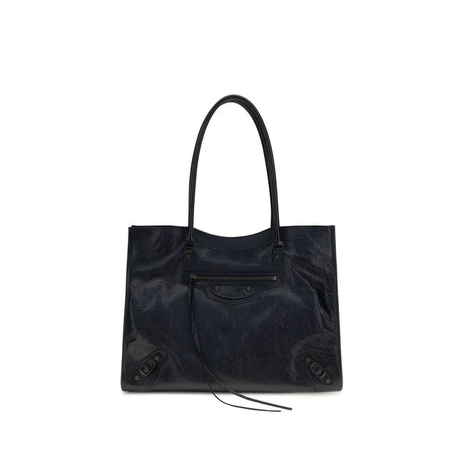 Geantă de umăr Balenciaga din piele neagră