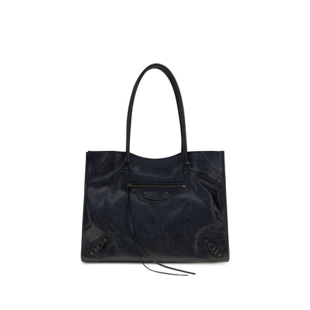 Geantă de umăr Balenciaga din piele neagră