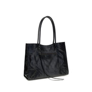 Geantă de umăr Balenciaga din piele neagră