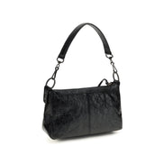 Balenciaga Black Leather Shoulder Bag