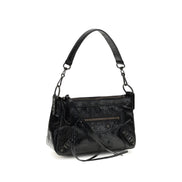 Balenciaga Black Leather Shoulder Bag