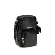Balenciaga Black Leather Shoulder Bag