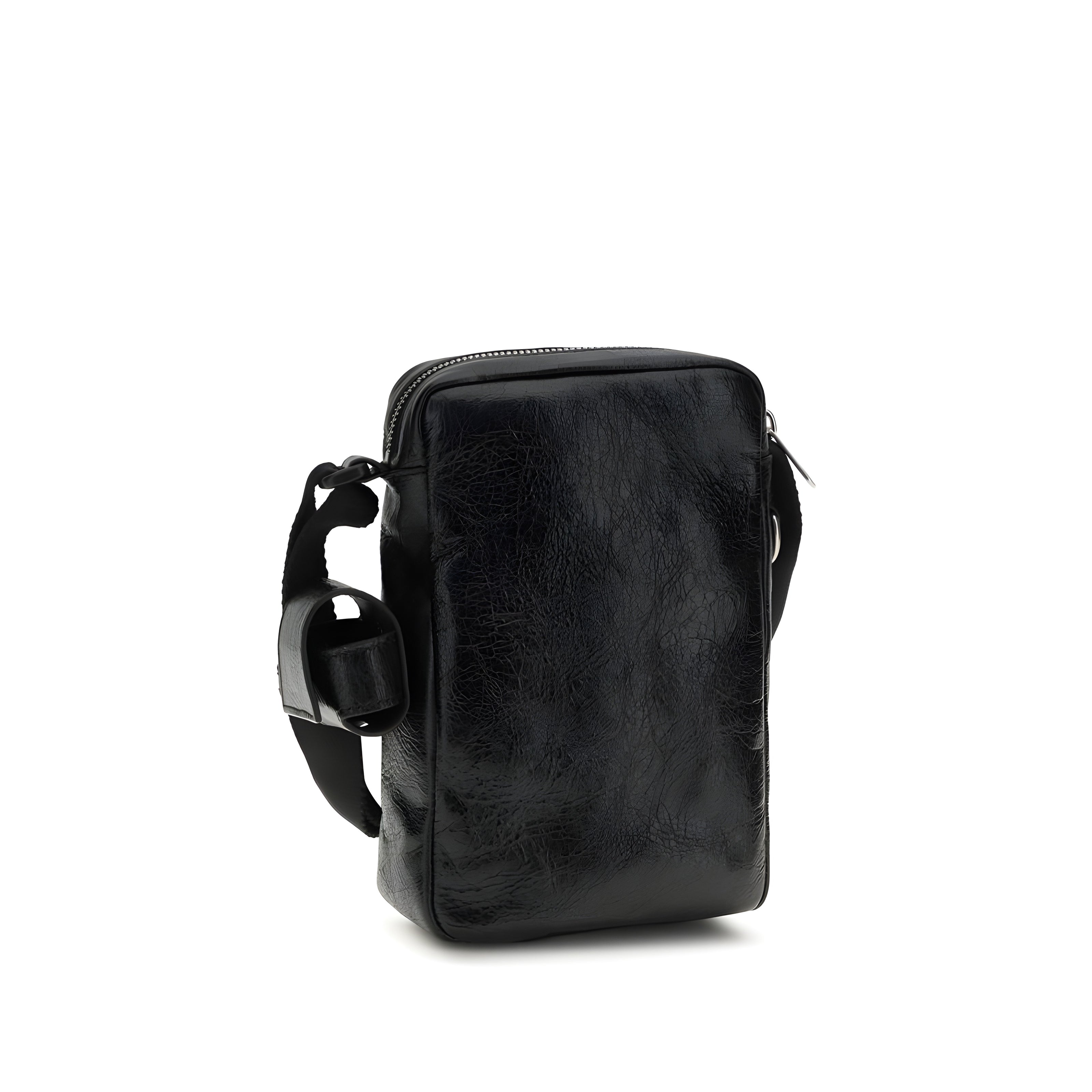 Balenciaga Black Leather Shoulder Bag