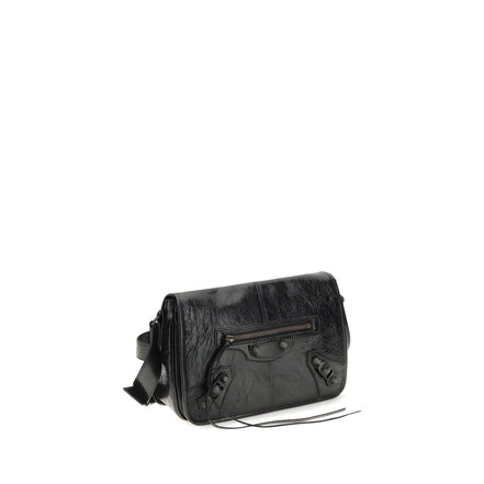 Geantă de umăr Balenciaga din piele neagră