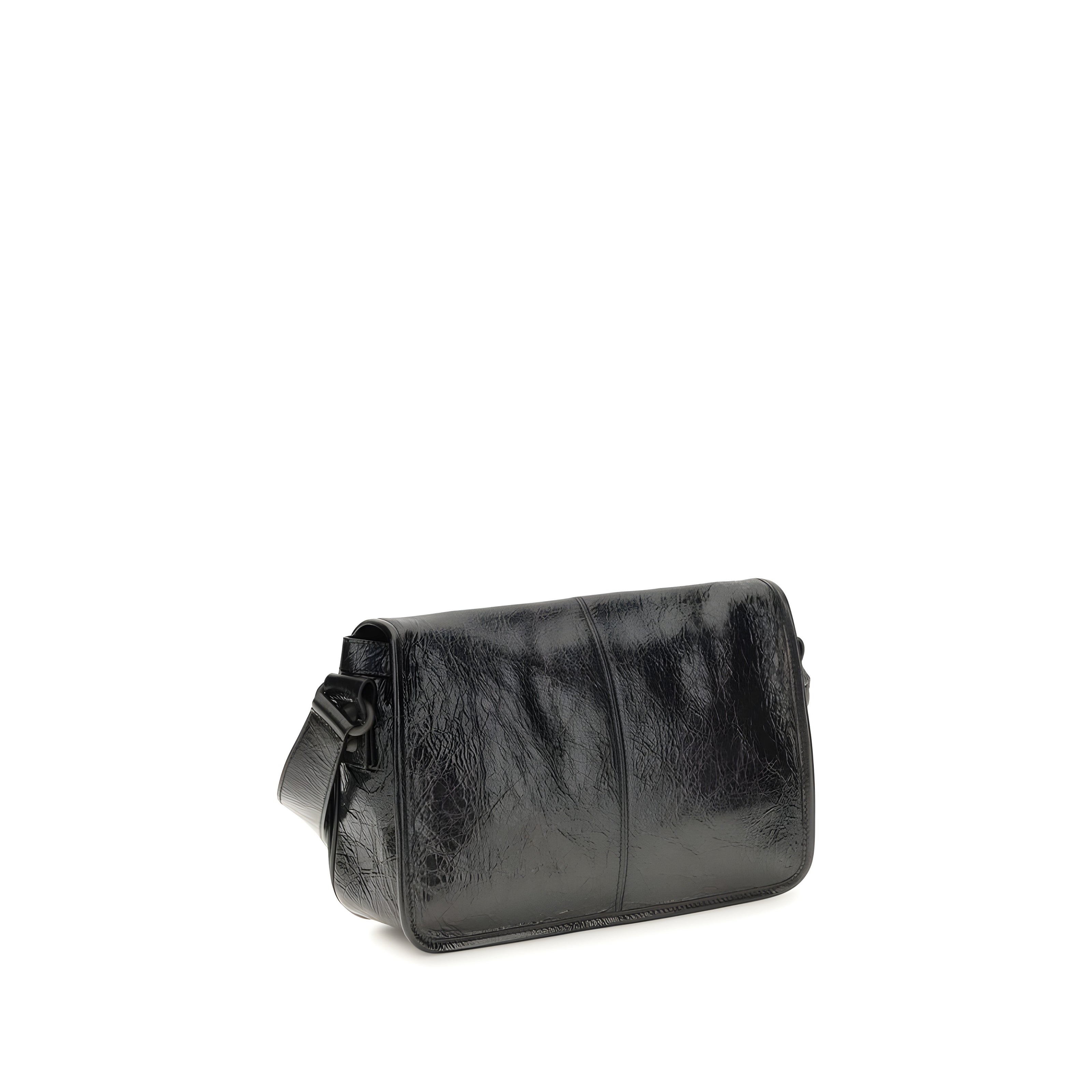 Geantă de umăr Balenciaga din piele neagră