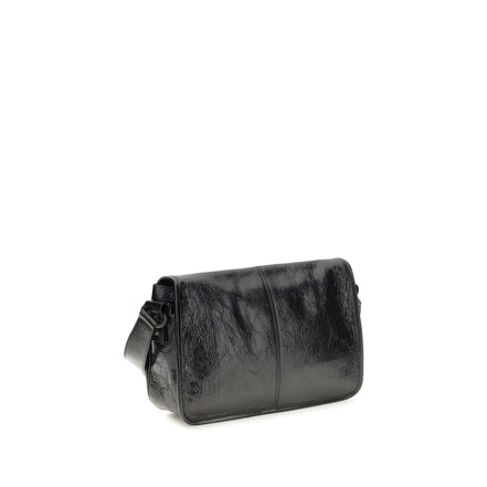 Balenciaga Black Leather Shoulder Bag